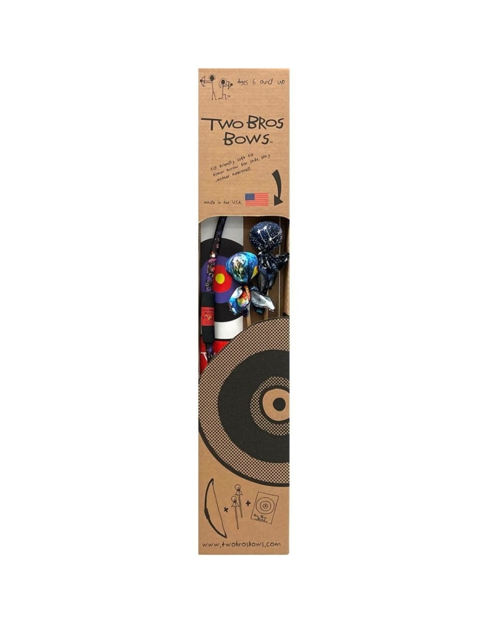 Two Bros Bows - Standard Bow & Arrow Set - Galaxy Archery Set