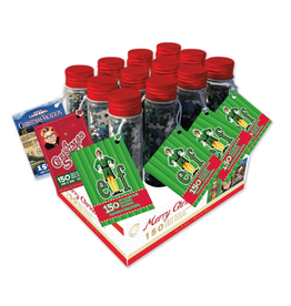 Novelty Christmas 150pc Puzzle In A Tube Assorted