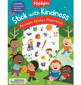 Highlights Highlights Stick with Kindness Reusable Sticker Play Scenes