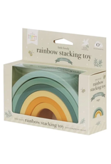 Silicone Rainbow Stacking Toy: Sage - CLEARANCE