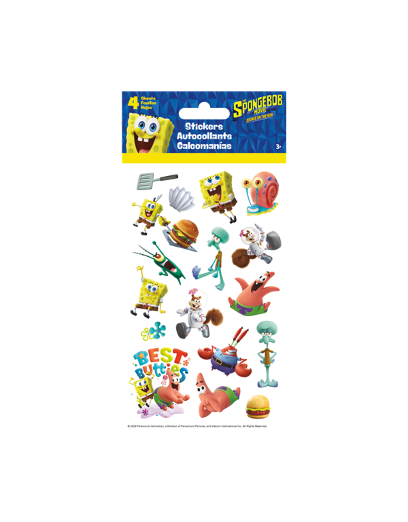 Sandylion Spongebob - Sponge on the Run Stickers