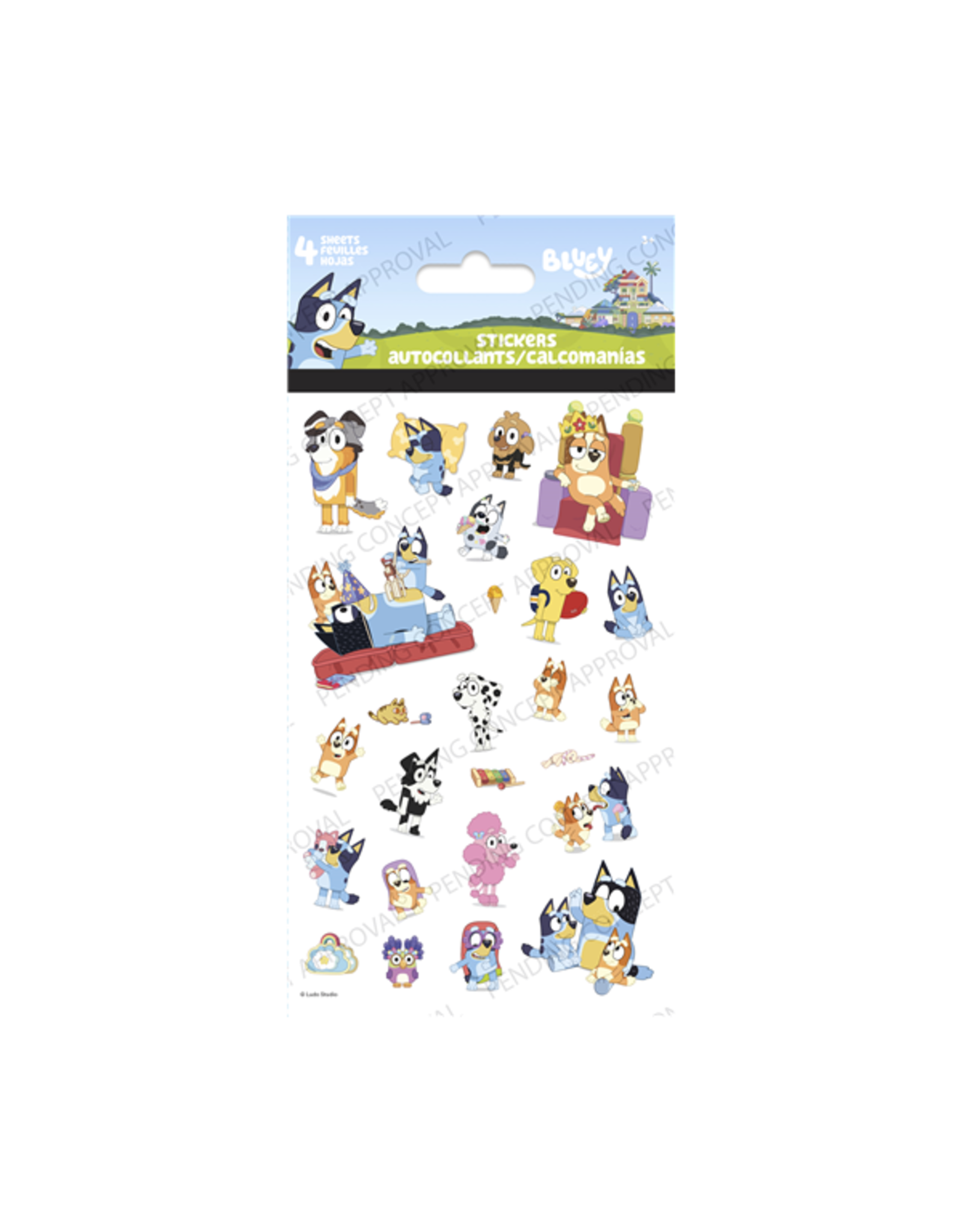 Bluey Stickers