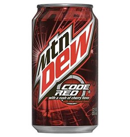 Mountain Dew Code Red Soda CLEARANCE
