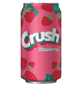Crush Strawberry Soda Can