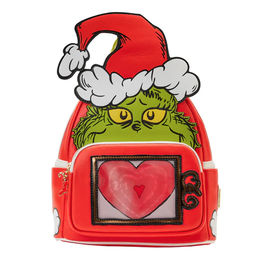 Loungefly Dr. Seuss' How the Grinch Stole Christmas! Lenticular Mini Backpack