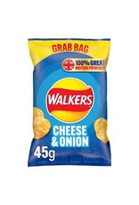 Walkers Walkers Cheese & Onion 45g (British) CLEARANCE