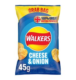 Walkers Cheese & Onion 45g (British)