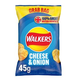 Walkers Walkers Cheese & Onion 45g (British) CLEARANCE