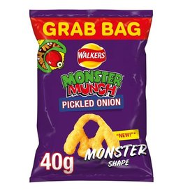 Walkers Monster Munch Pickled Onion 40g (British)