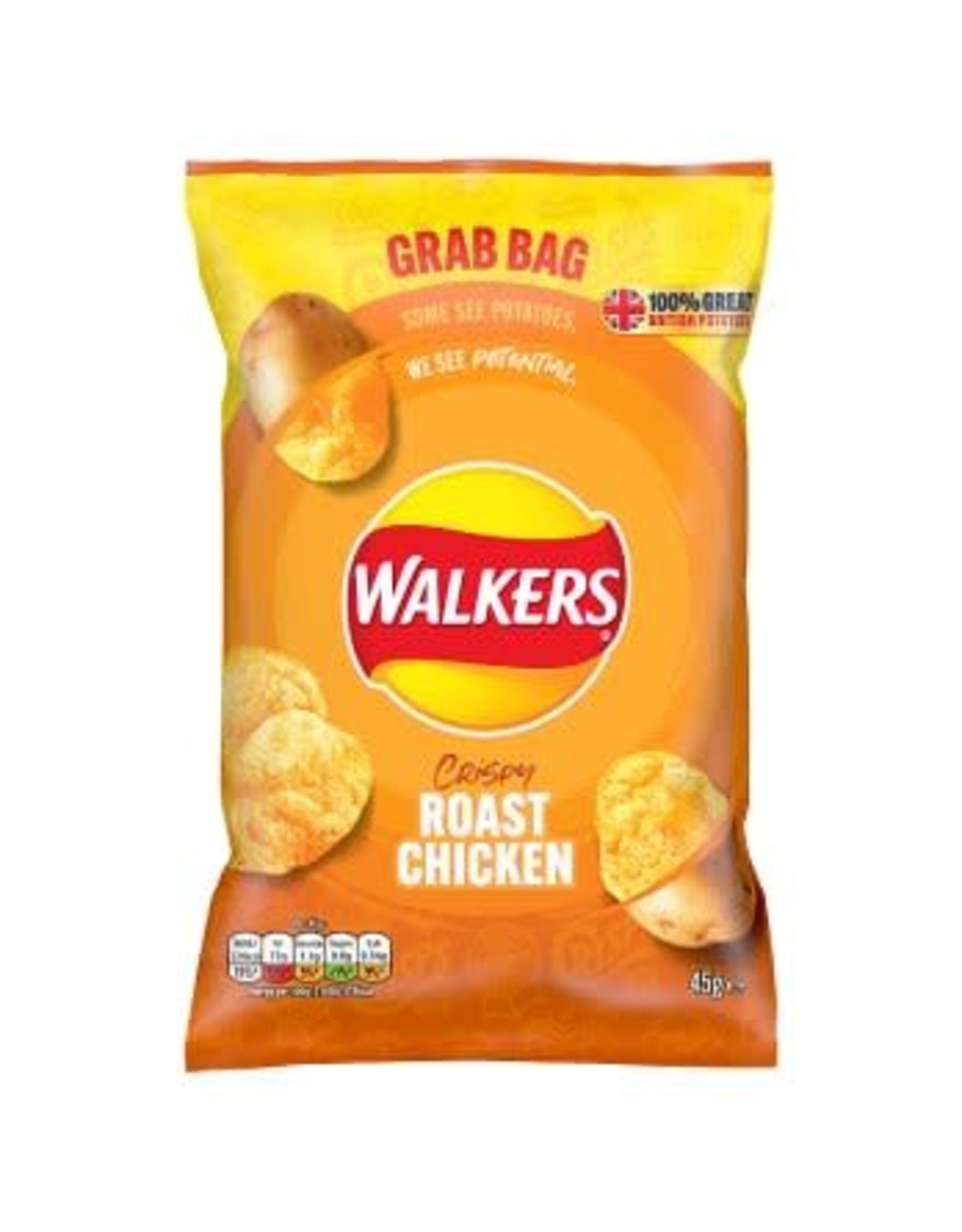 Walkers Walkers Roast Chicken 45g (British)
