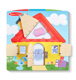 Melissa & Doug Melissa & Doug: Blue's Clues & You! Wooden Lift-the-Flap Activity Board