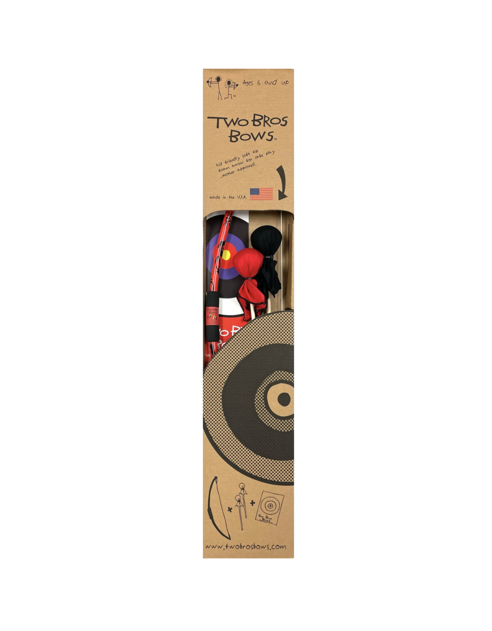 Two Bros Bows - Standard Bow & Arrow Set - Dragon Archery Set