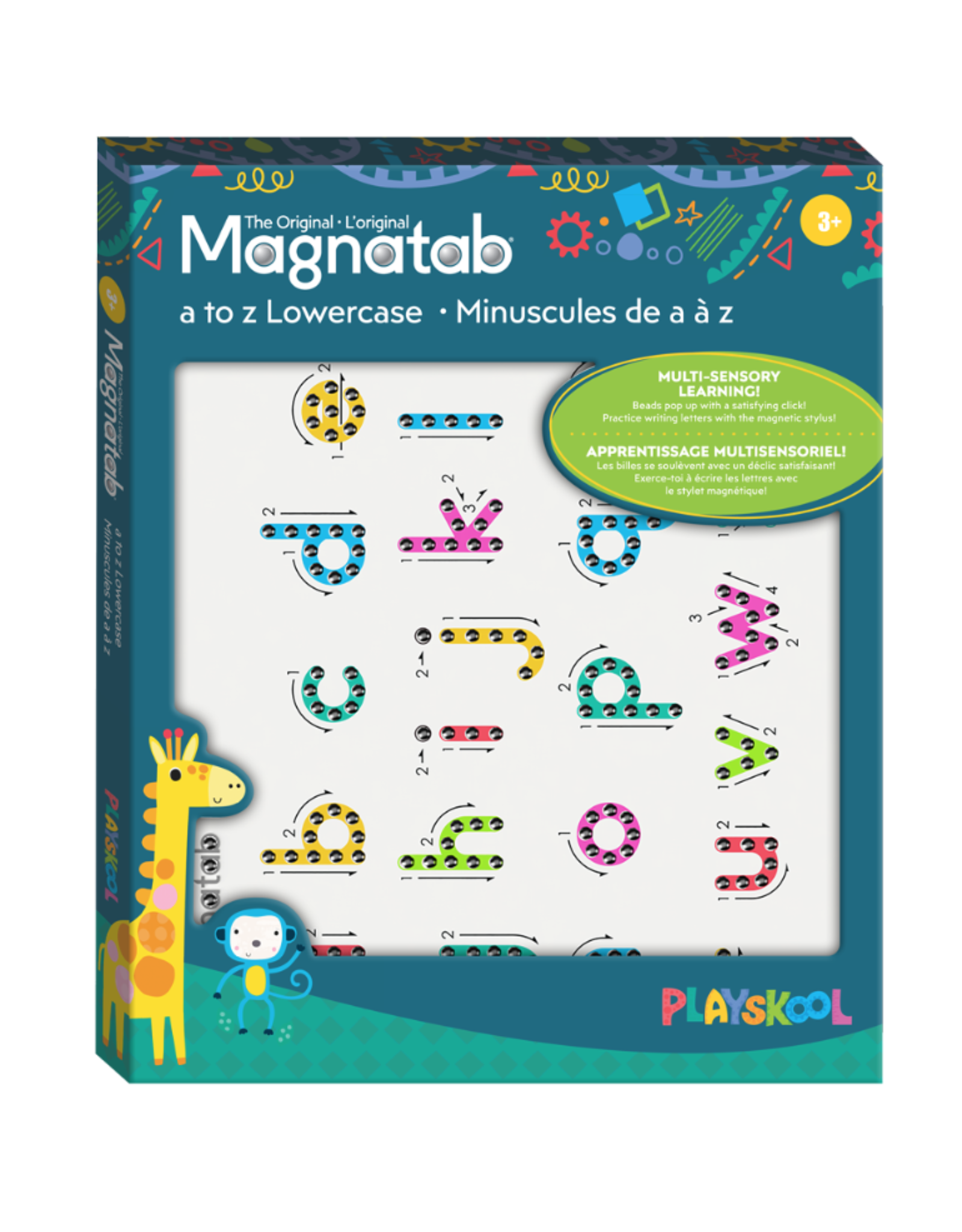 Play Monster Playskool - Magnatab A to Z Lowercase
