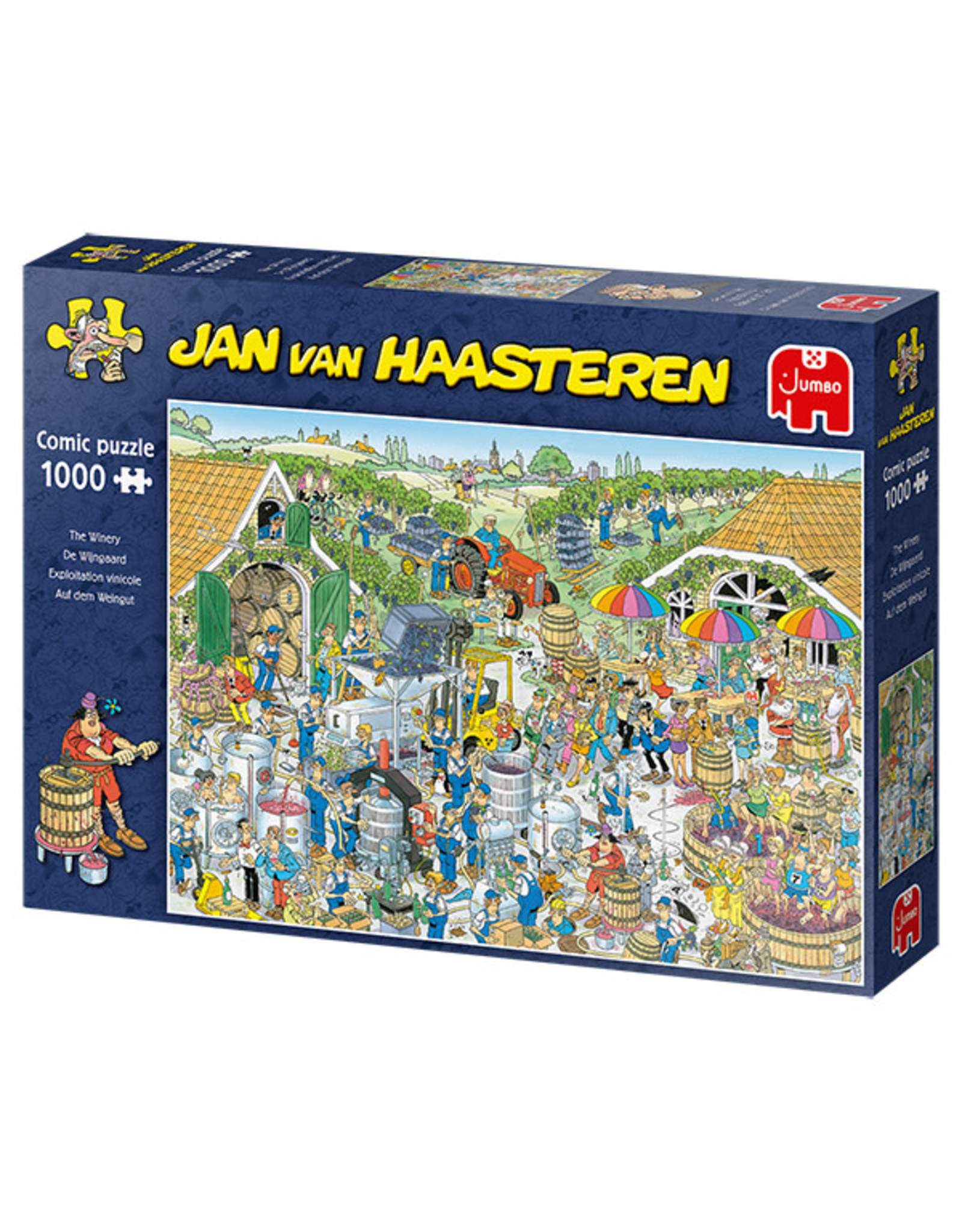 Jumbo The Winery, Jan Van Haasteren 1000pc