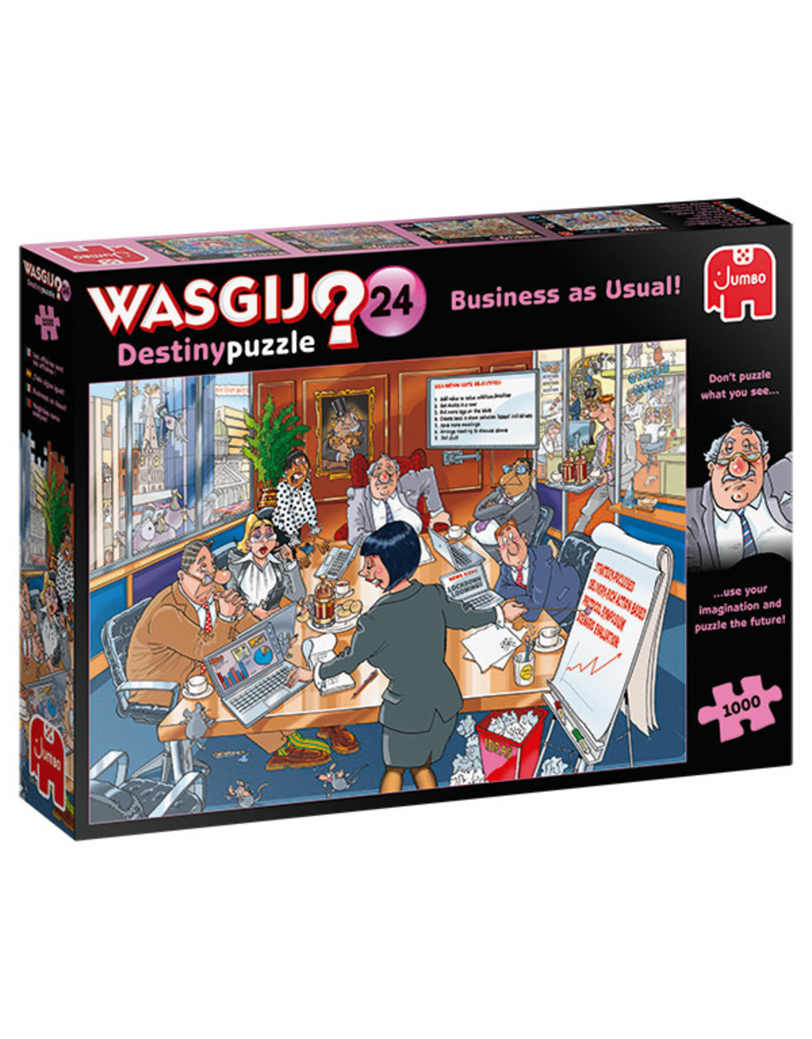 Jumbo Wasgij Destiny #24 - Business as Usual! 1000 pc