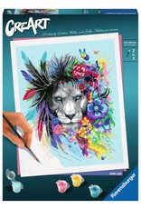 Ravensburger CreArt Paint by Number - Boho Lion