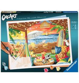 Ravensburger CreArt Paint by Number - Cozy Cabana