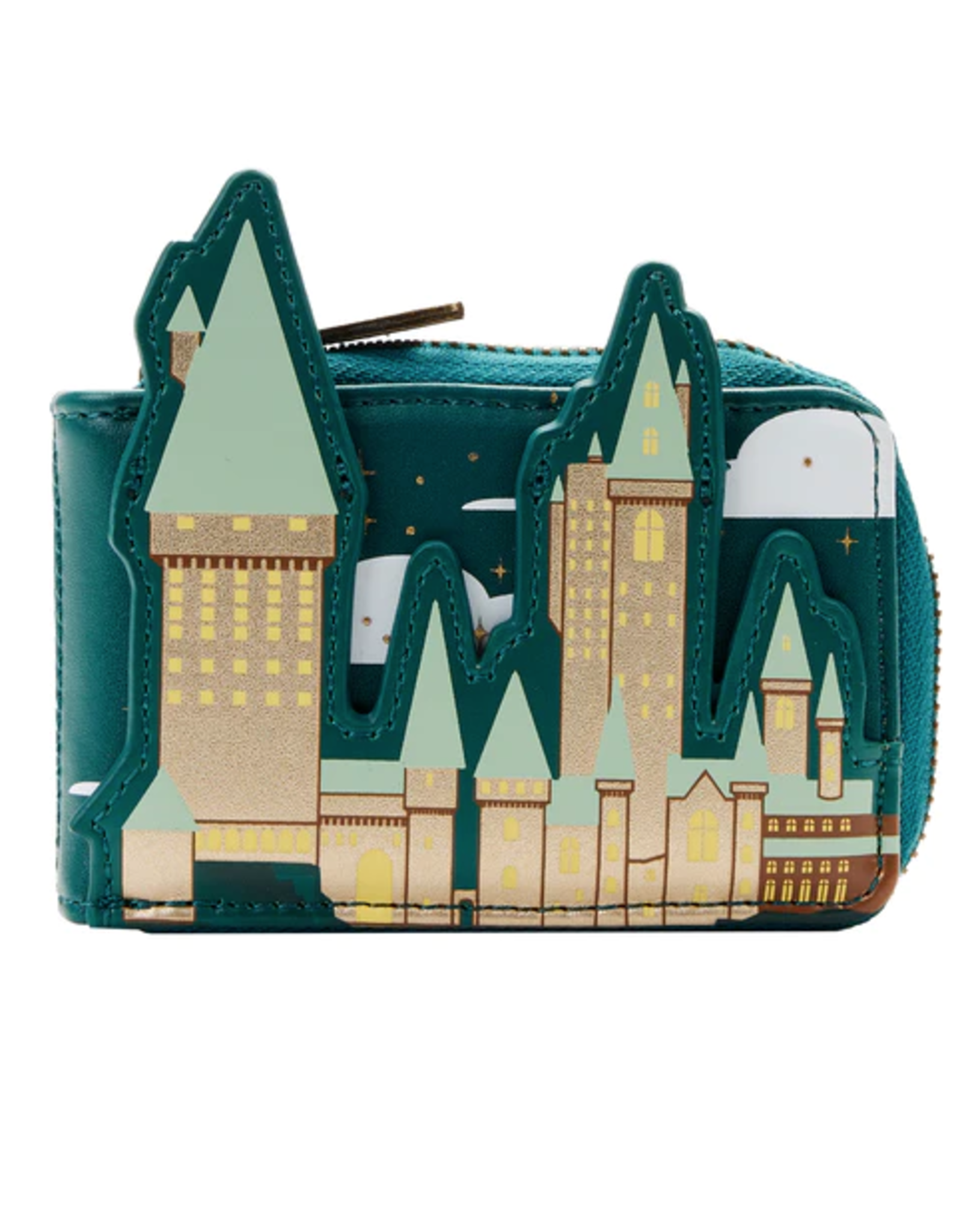 Loungefly Harry Potter Golden Hogwarts Accordion Wallet