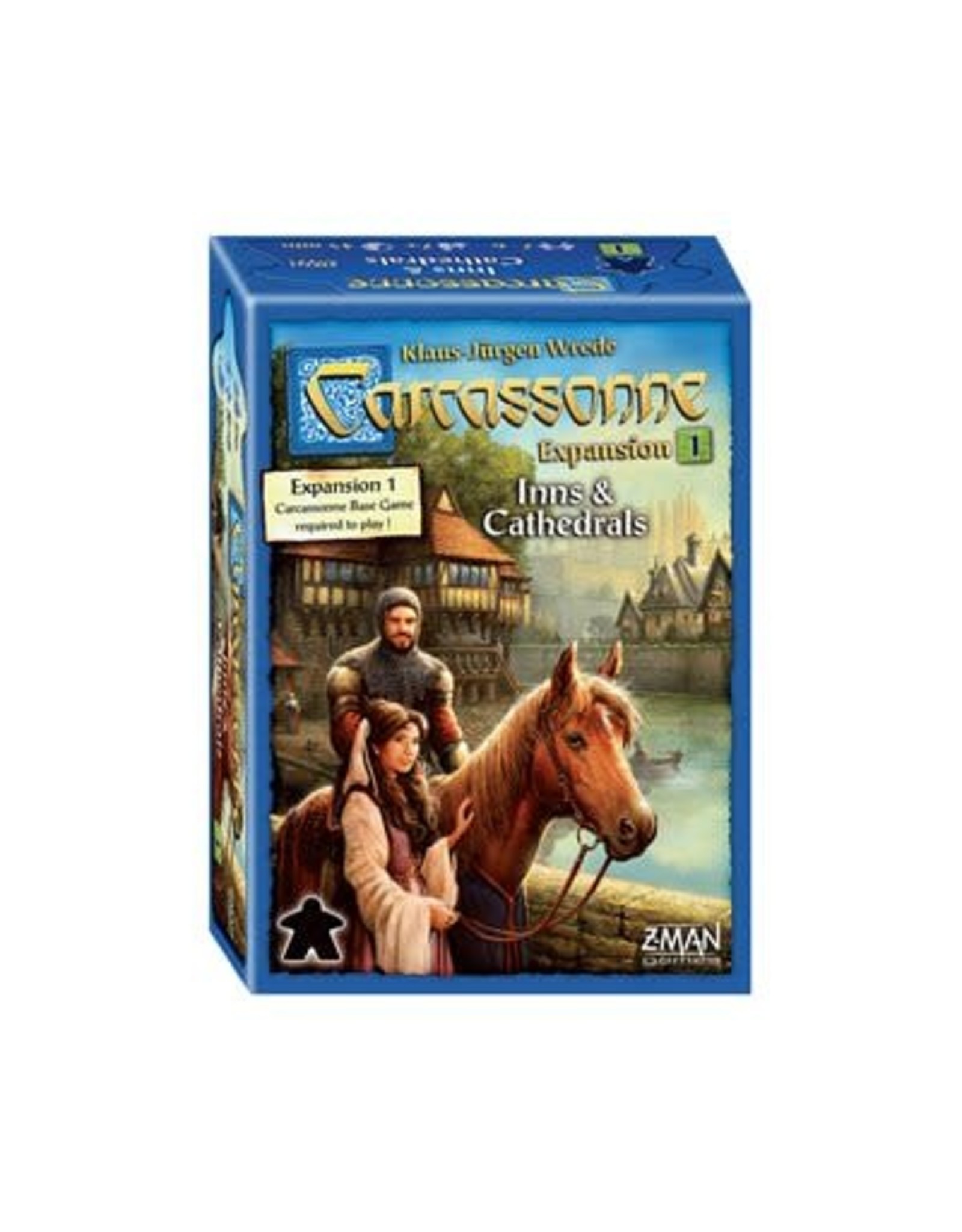 Z Man Games Carcassonne Expansion 1: Inns and Cathedrals