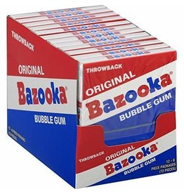 Bazooka Original Bubble Gum Throwback Mini Wallet Pack