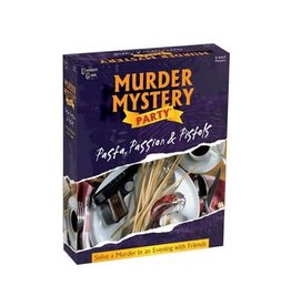 University Games Murder Mystery Party: Pasta, Passion & Pistols