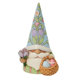 Jim Shore Easter Gnome with Basket