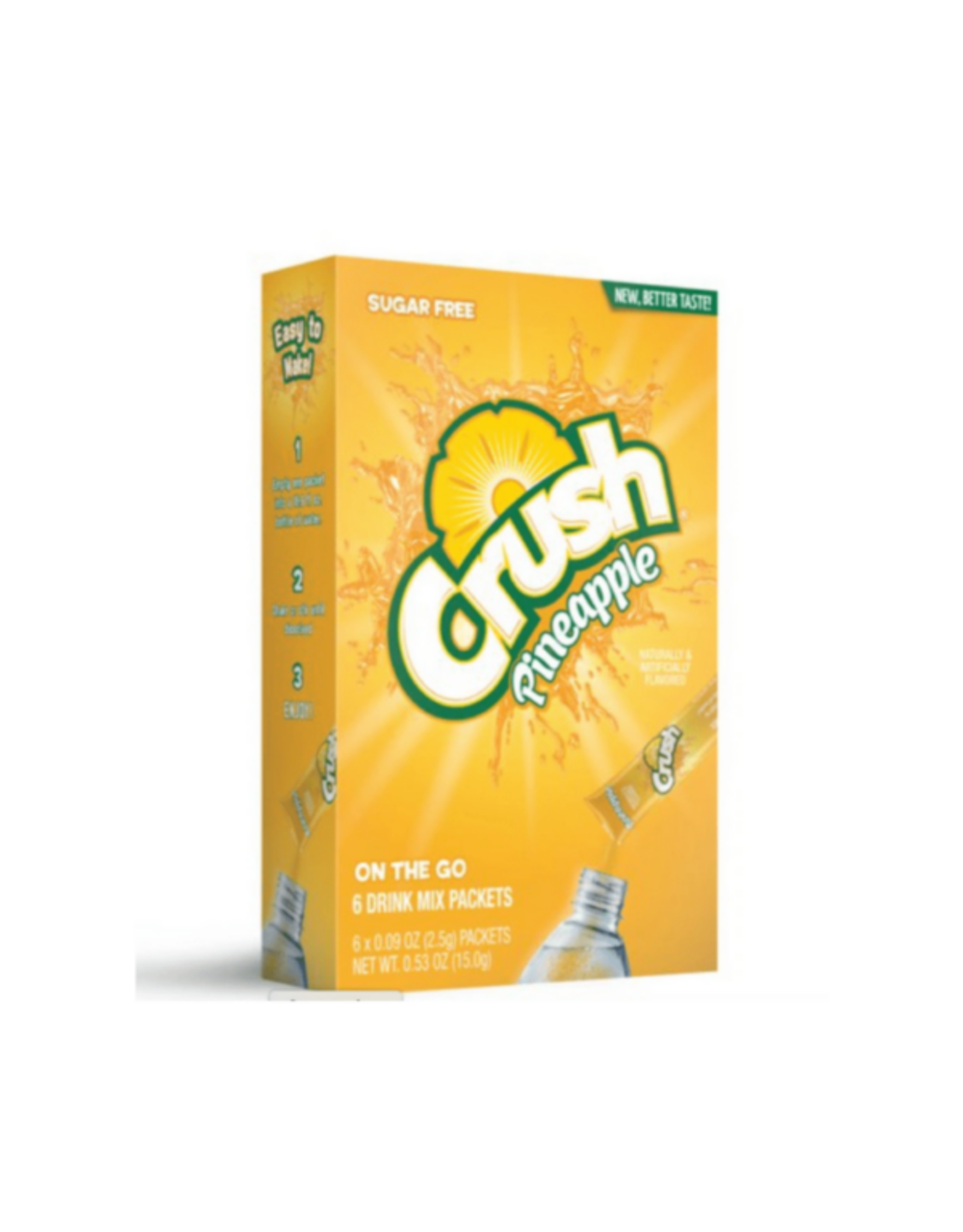Crush Singles To Go - Sugar Free Pineapple