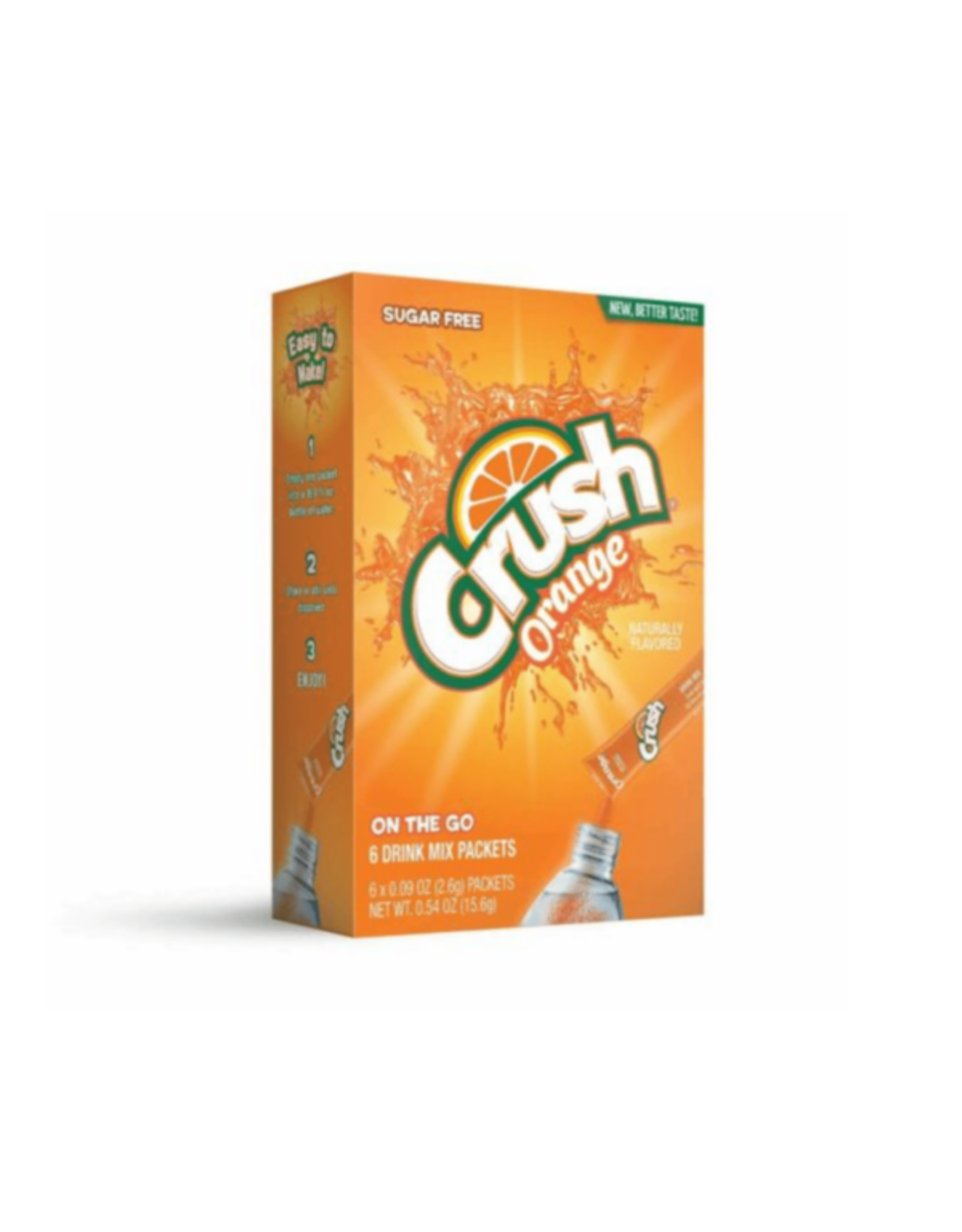 Crush Singles To Go - Sugar Free Orange