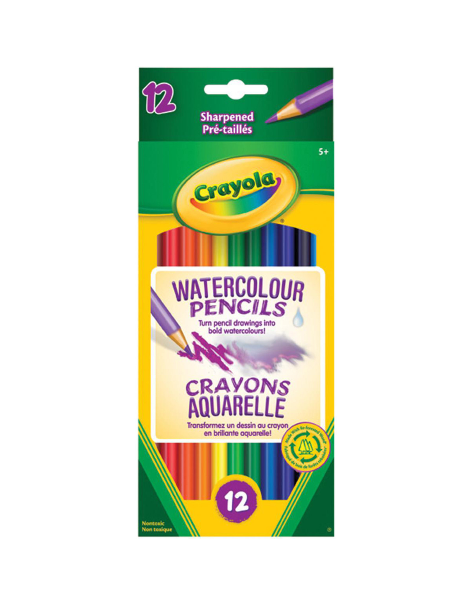 Crayola Watercolour Pencils 12 Pack