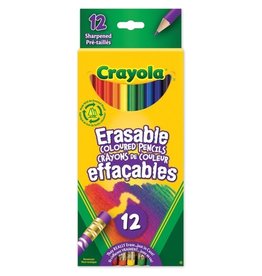 Crayola Erasable Coloured Pencils 12 Pack