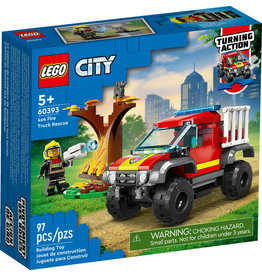 Lego 4x4 Fire Truck Rescue