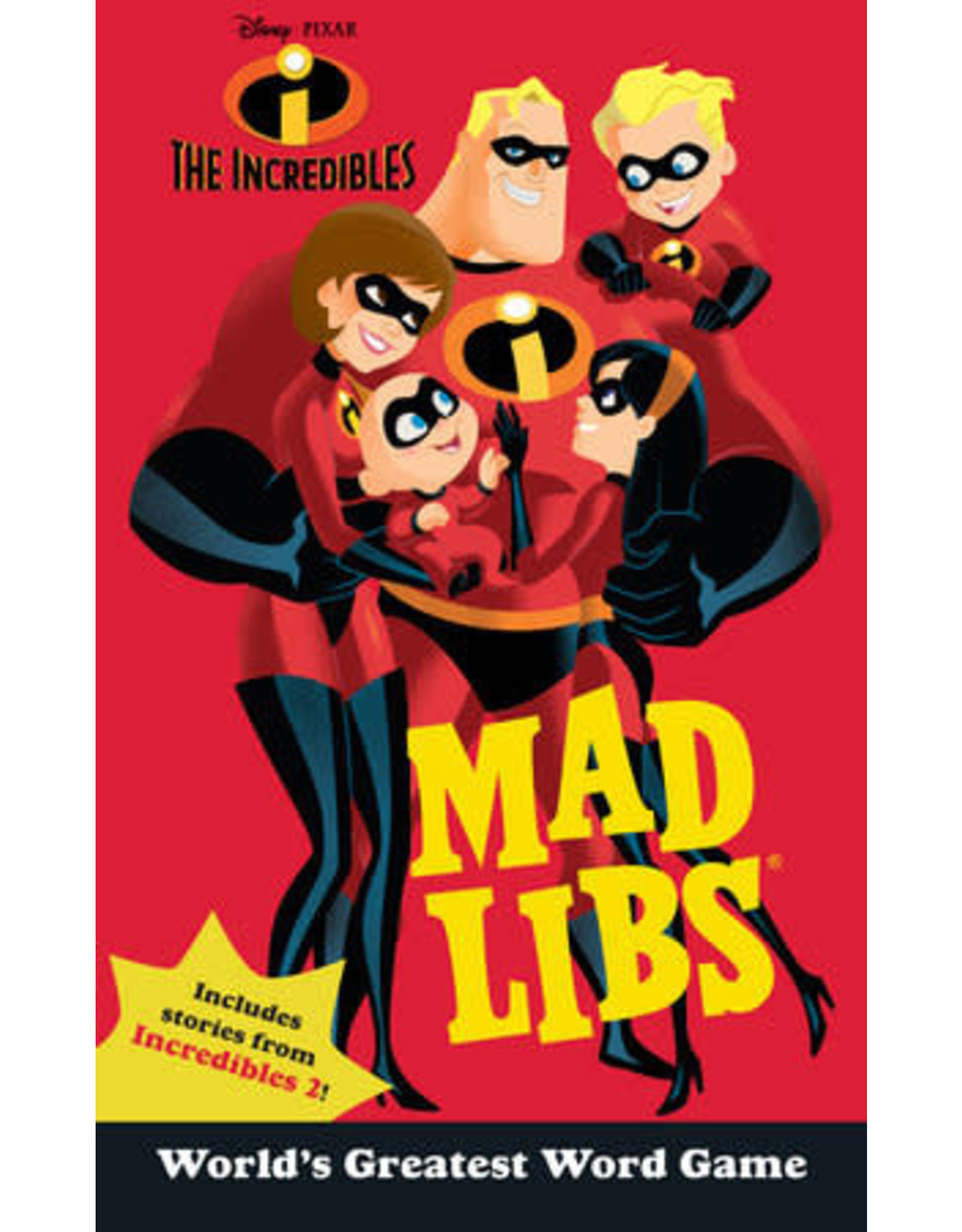 Mad Libs The Incredibles Mad Libs