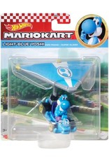 Hot Wheels Hot Wheels - Mario Kart Glider: Light-Blue Yoshi (Pipe Frame & Super Glider)