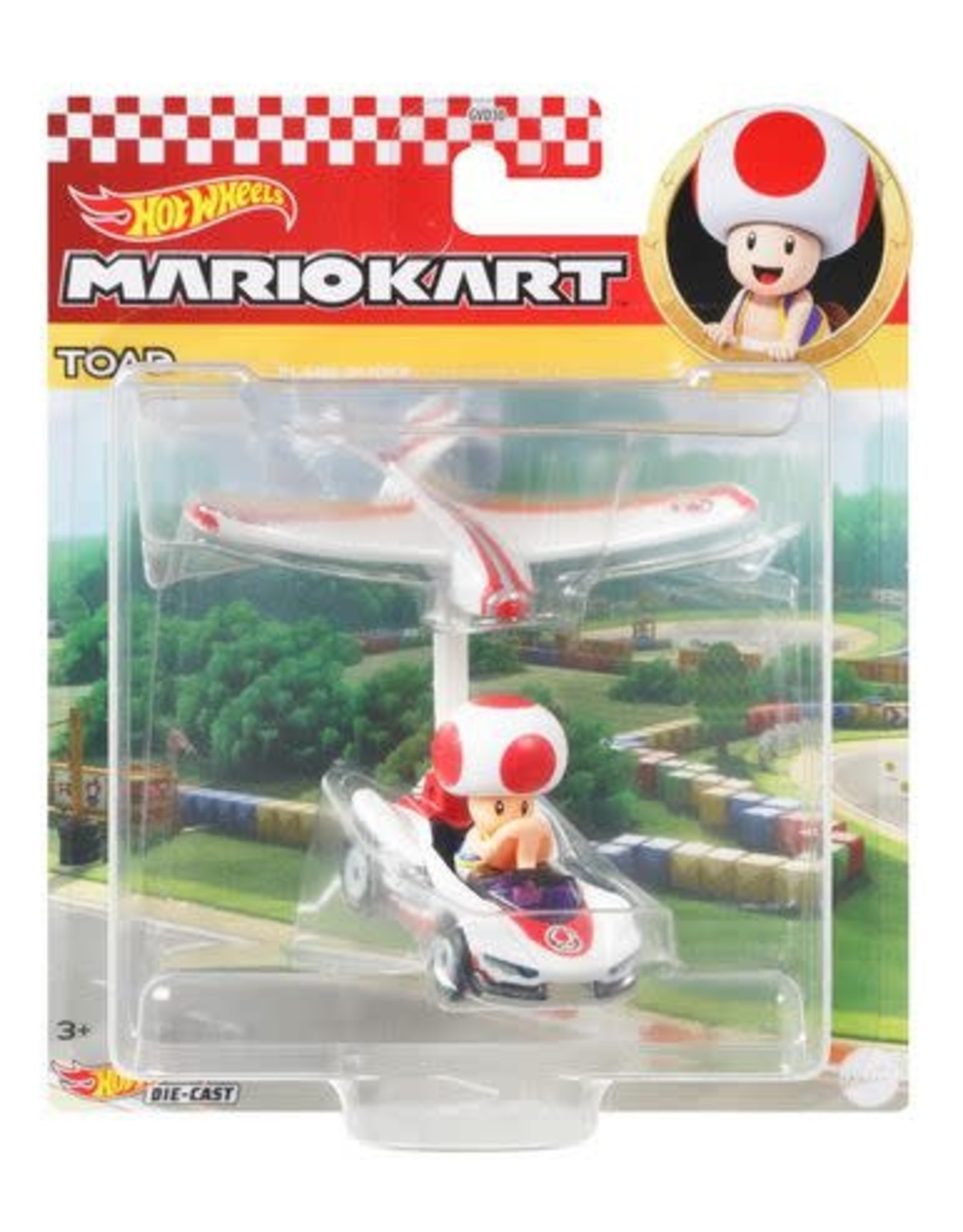 Hot Wheels Hot Wheels - Mario Kart Glider: Toad