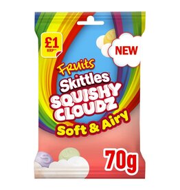 Skittles Squishy Cloudz Fruit Sweets (British) CLEARANCE