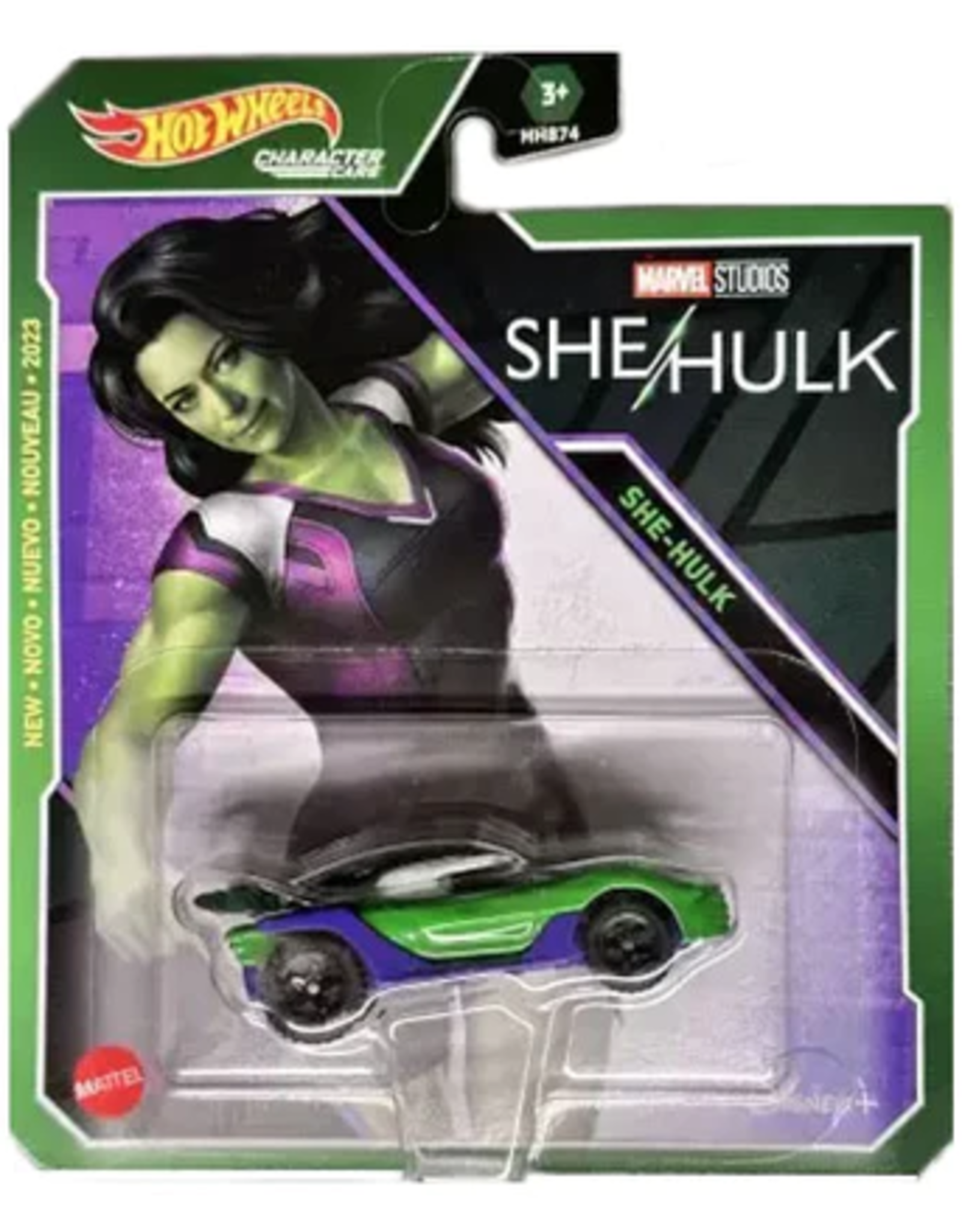 Hot Wheels Hot Wheels - Blockbuster Character Car She Hulk