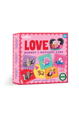 eeBoo Love Little Square Memory & Matching Game