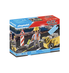 Playmobil Construction Worker Gift Set