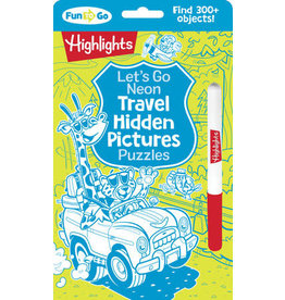 Highlights Highlights Let's Go Neon Travel Hidden Pictures Puzzles