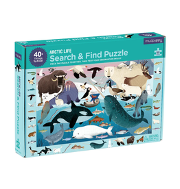 Mudpuppy Arctic Life Search & Find 64pc Puzzle
