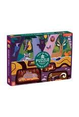 Mudpuppy Forest Above & Below 100 Piece Double-Sided Puzzle