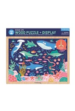 Mudpuppy Ocean Life 100pc Wood Puzzle