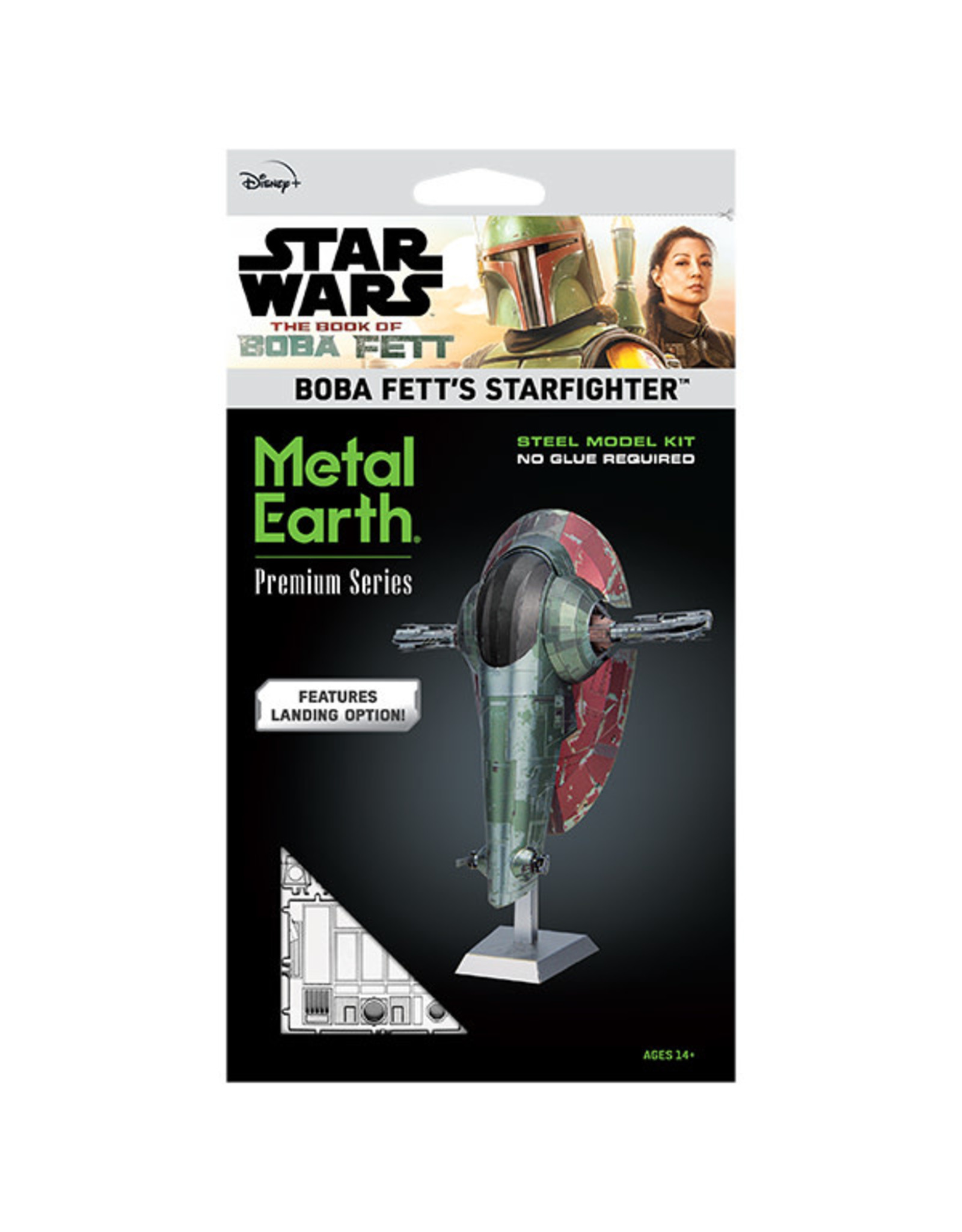 Metal Earth Iconx Star Wars: The Book of Boba Fett - Boba Fett's Starfighter