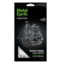 Metal Earth Iconx Black Pearl - Black Version