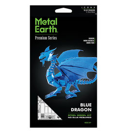 Metal Earth Iconx Blue Dragon