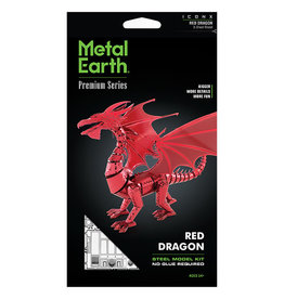 Metal Earth Iconx Red Dragon