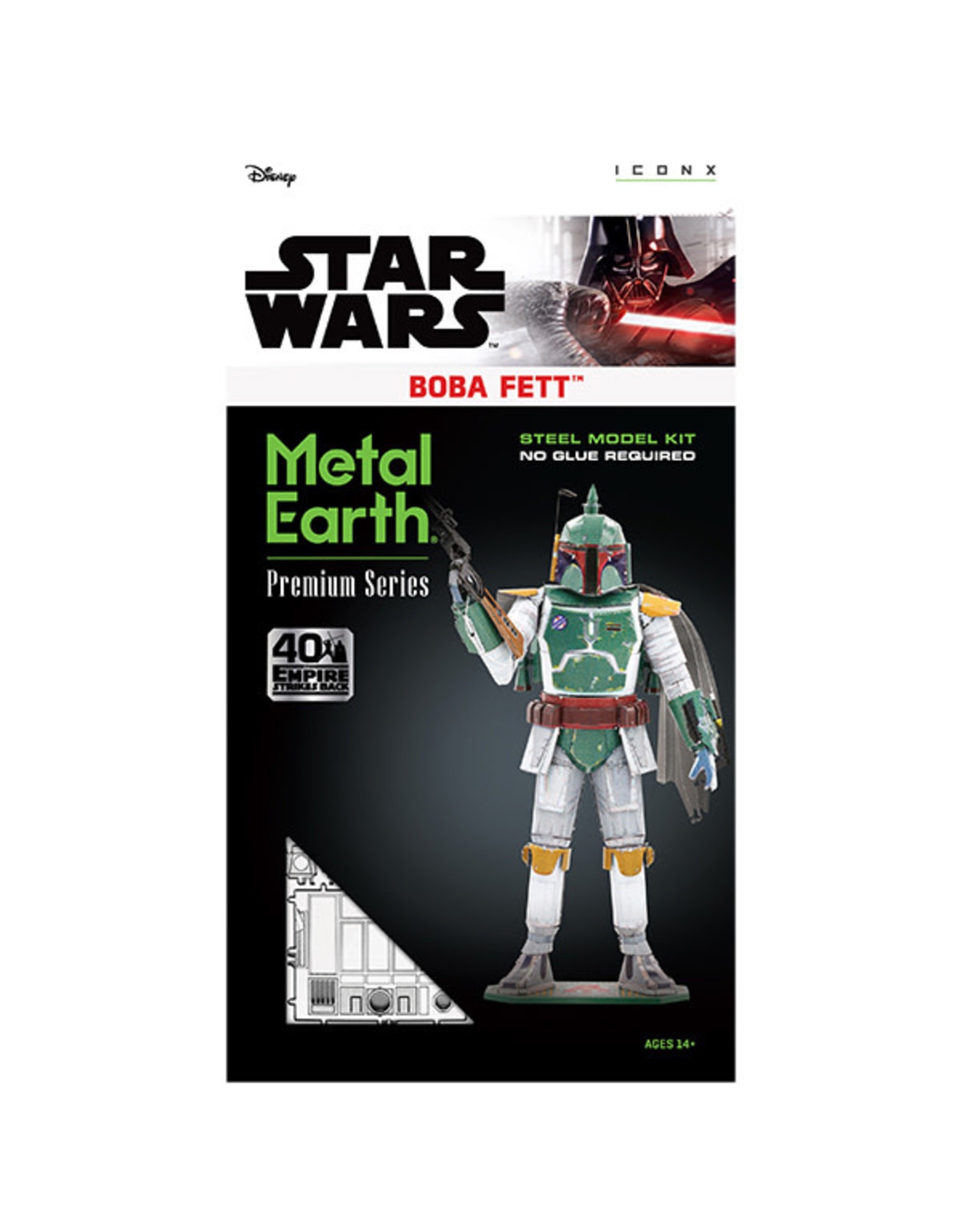 Metal Earth Iconx Star Wars - Boba Fett CLEARANCE
