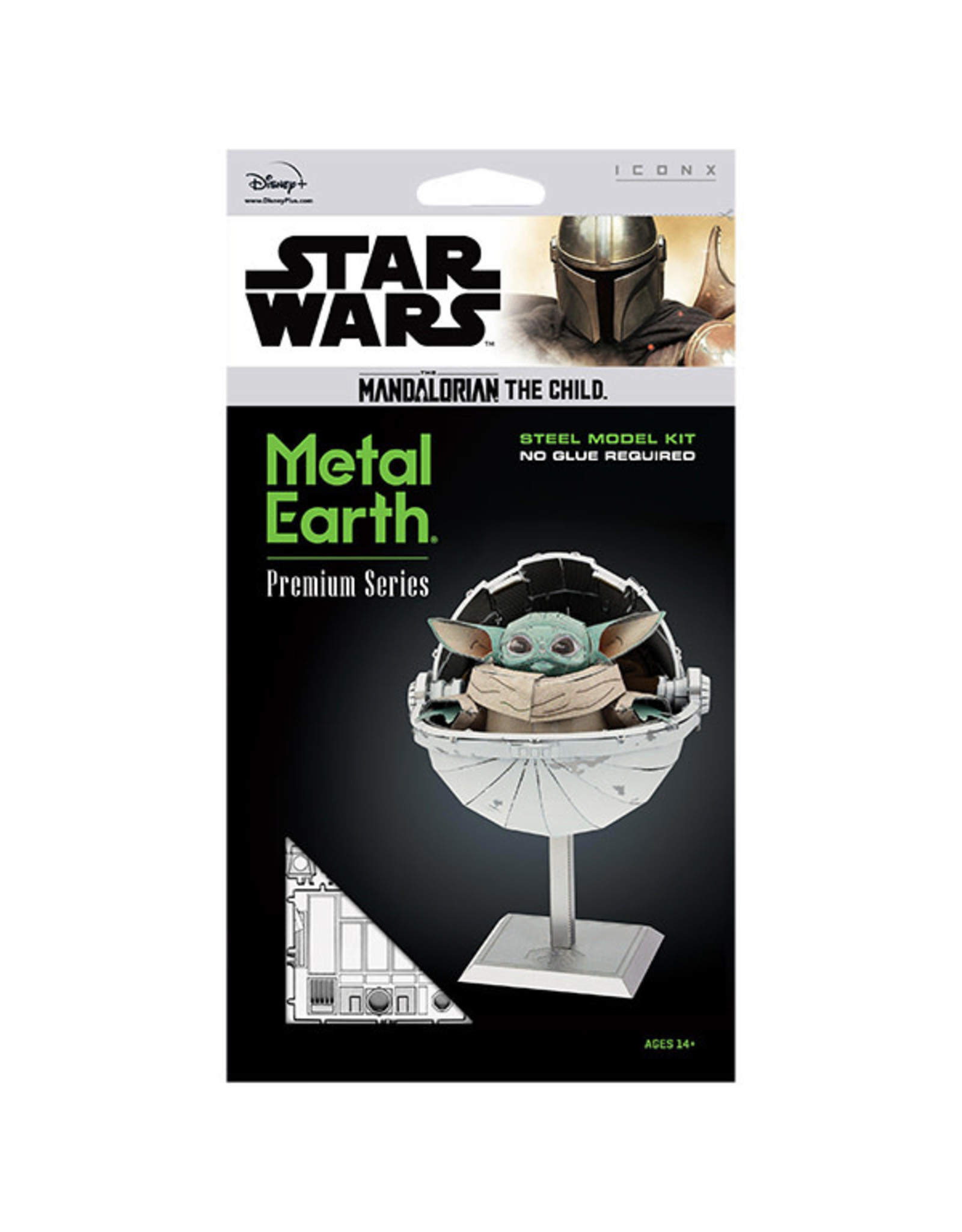 Metal Earth Iconx The Mandalorian - The Child CLEARANCE