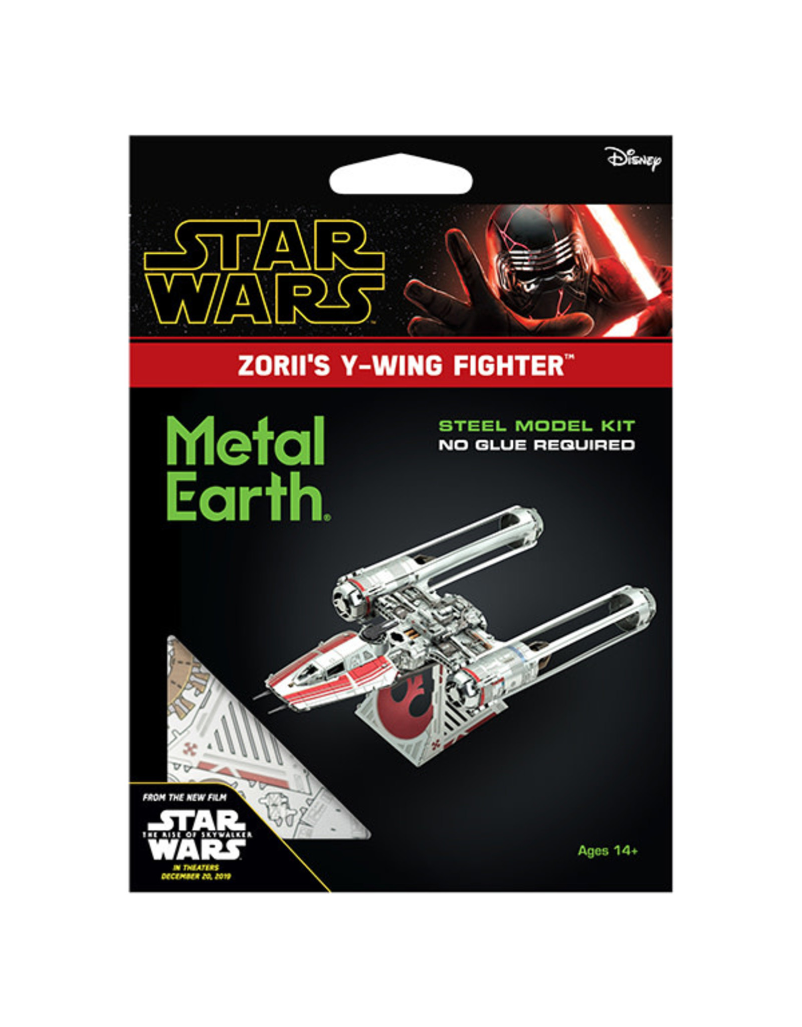 Metal Earth Star Wars The Rise of Skywalker - Zorii's Y-Wing Fighter
