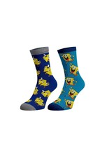 Spongebob - 2 Pack Crew Socks